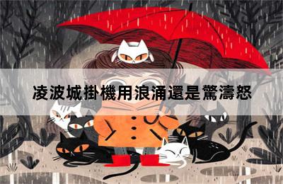 凌波城掛機用浪涌還是驚濤怒 第二張圖