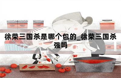 徐荣三国杀是哪个包的_徐荣三国杀强吗 第二张图