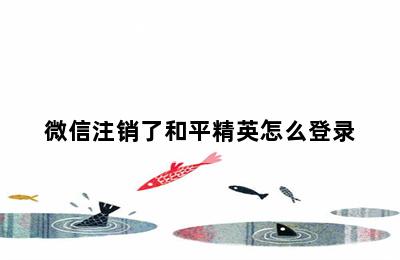 微信注销了和平精英怎么登录 第二张图