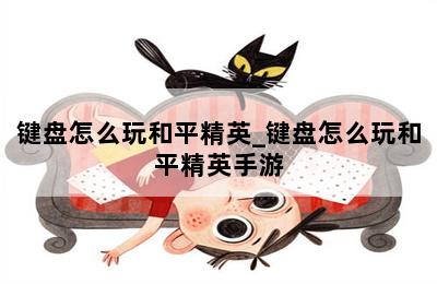 键盘怎么玩和平精英_键盘怎么玩和平精英手游 第二张图