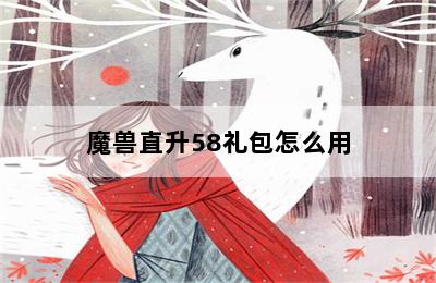 魔兽直升58礼包怎么用 第二张图